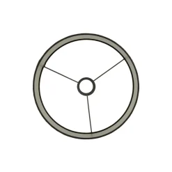 Light & Living - Lampenkap ELODI - Ø40x30cm - Brons