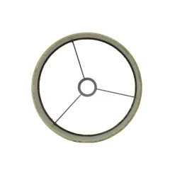 Light & Living - Lampenkap GEMSTONE - Ø25x18cm - Groen