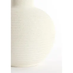 Light & Living - Ulloa vaas deco Ø34x52 cm - keramiek mat crème