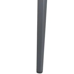 LIPARI - Tuinstoel set van 2 - Grijs - Aluminium