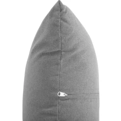 LIPARI - Tuinstoel set van 2 - Grijs - Aluminium