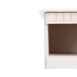 Lisa - Dressoir met 3 deuren en 2 laden in wit gebeitst grenen