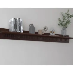 Lisa - Plank 130 cm in bruin dennenhout