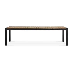 Lisomme Stef tuintafel bruin - verlengbaar - 205 x 100 cm