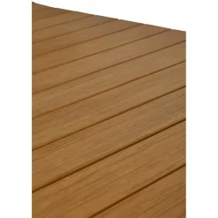 Lisomme Stef tuintafel bruin - verlengbaar - 205 x 100 cm