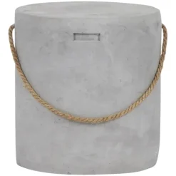 Lisomme Storm Rond Betonlook Krukje Ø37 x 40 cm - Grijs