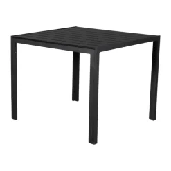Lisomme Vinn tuintafel zwart - 90 x 90 cm
