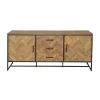 Livingfurn - Dressoir Accent 180cm - Teakhout