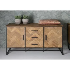 Livingfurn - Dressoir Accent 180cm - Teakhout