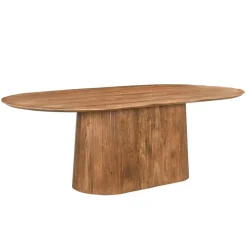 Livingfurn - Eetkamertafel Salvator 200cm - Mangohout