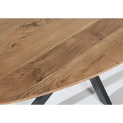 Livingfurn - Eetkamertafel Oslo - AcasiaHout - 180cm - Bruin