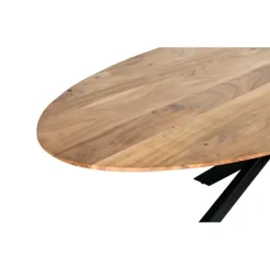 Livingfurn - Eetkamertafel Oslo - AcasiaHout - 180cm - Bruin