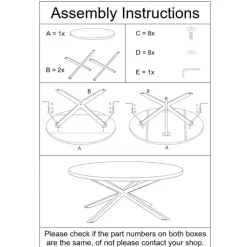 Livingfurn - Ronde Eetkamertafel Oslo - Acasia Hout - 130