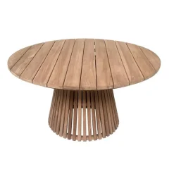 Livingfurn - Tuintafel - Cindo 150cm - Bruin