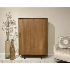 Livingfurn Kabinetkast Noor Naturel 150cm Mangohout