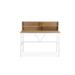 Livorno - Bureau wit eiken MDF