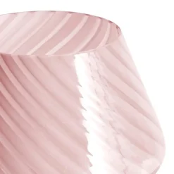 LOBO - Tafellamp - Roze - Glas