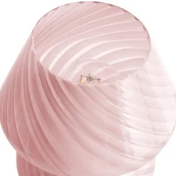 LOBO - Tafellamp - Roze - Glas