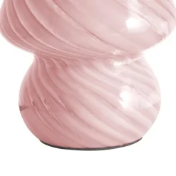 LOBO - Tafellamp - Roze - Glas