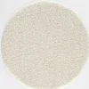 Loca Shaggy Rond Vloerkleed Creme Hoogpolig - 200 CM ROND