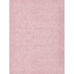 Loca Shaggy Vloerkleed – Modern Uni Effen – Roze Hoogpolig & Zacht - 140x200 CM