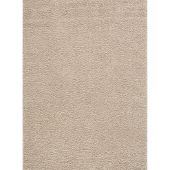 Loca Shaggy Vloerkleed Beige Hoogpolig - 200x290 CM