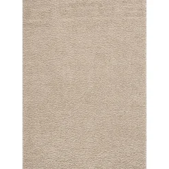 Loca Shaggy Vloerkleed Beige Hoogpolig - 200x290 CM