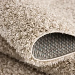 Loca Shaggy Vloerkleed Beige Hoogpolig - 200x290 CM