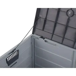 LOCARNO - Kussenbox - Grijs - 112 cm - Synthetisch materiaal