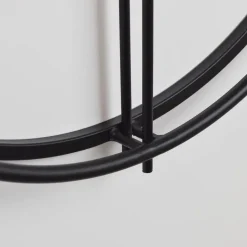 LOFT42 Ben Wandklok - Zwart - Metaal - 60x6