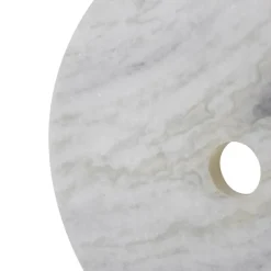 LOFT42 Circle Ornament op Voet - Marmer - Metaal - Ø30