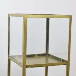 LOFT42 Flint Staand Windlicht Antique Messing - Metaal