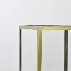 LOFT42 Flint Staand Windlicht Antique Messing - Metaal