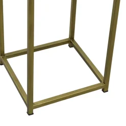 LOFT42 Flint Staand Windlicht Antique Messing - Metaal