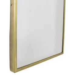 LOFT42 Industry Rectangle Spiegel - Metaal - antiek Messing - 120x40x4