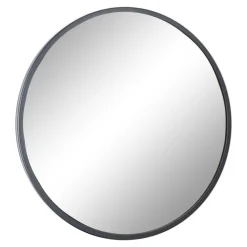 LOFT42 Industry Spiegel Rond - Metaal - Mat Zwart - Ø75