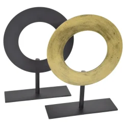 LOFT42 Joris Ornament op voet - Messing Metaal Ø25cm