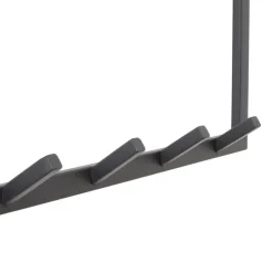 LOFT42 Kapstok Jaimy - Zwart – Metaal – 6 dubbele haken - 80x80x30