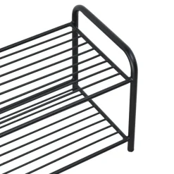 LOFT42 Lace Schoenenrek - Metaal - Zwart