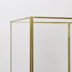 LOFT42 Liva Large Windlicht - Goud - Metaal - 30x21x30