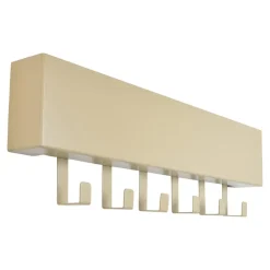 LOFT42 Mula Wandkapstok - 61x19x6 - Beige - Metaal - 6 haken