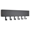 LOFT42 Mula Wandkapstok - 61x19x6 - Zwart metaal - 6 haken