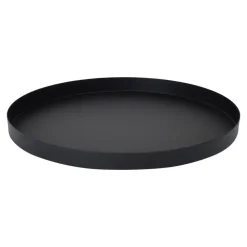 LOFT42 Serva Metalen Dienblad – Zwart – Ø40 cm