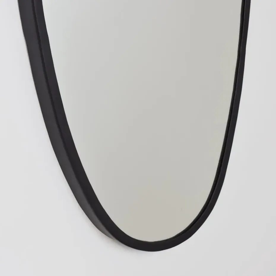 LOFT42 Spiegel Origa - Organische vorm - Metaal - Zwart - 60x40