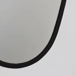 LOFT42 Spiegel Origa - Organische vorm - Metaal - Zwart - 60x40