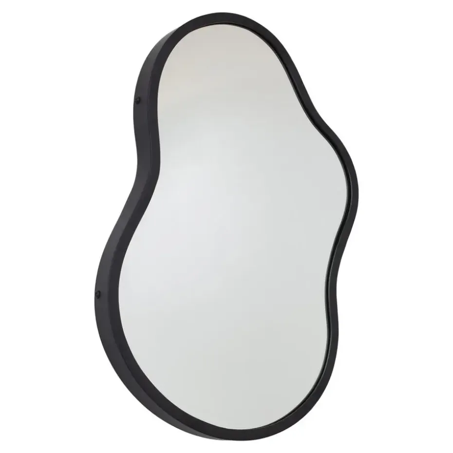 LOFT42 Spiegel Sona2 - Organische vorm - Metaal - Zwart - 62x38