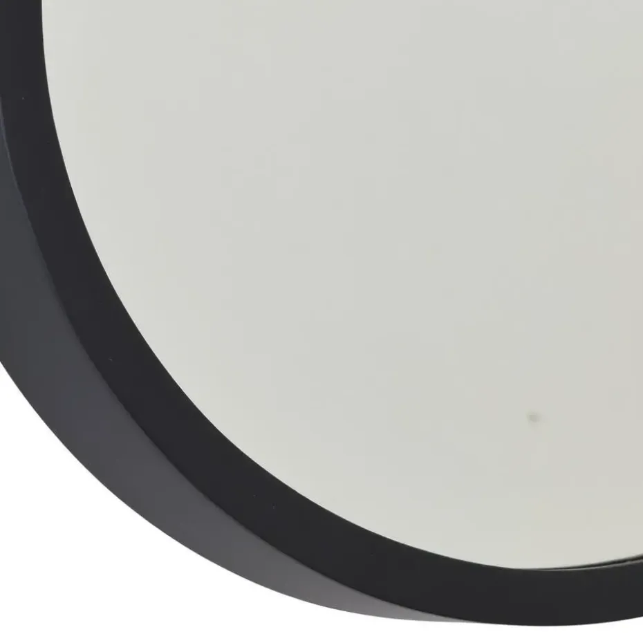 LOFT42 Spiegel Sona1 - Organische vorm - Metaal - Zwart - 67x36