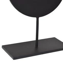 LOFT42 Tafelklok Ben - Zwart - Metaal - 38x25x12