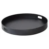 LOFT42 Tray Metalen Dienblad – Zwart – Ø40 cm