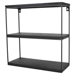 LOFT42 Wally Wandrek met Zwart Mangohout - Metaal - 45x45x18